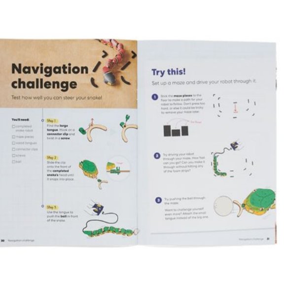 New Remote controlled Snake Robot Kiwi Co. KiwiCo LED Circuits and Biomimicry Sn - Picture 9 of 12